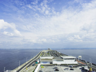 アクアラインで房総半島一直線